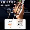 Cross-border new car charger super fast charging one drag three metal cigarette lighter plug fast charging car charger