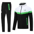 25betis black and white hooded windbreaker suit