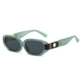 Blue frame black-grey lens