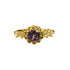Live Blind Box Series Color Treasure Gestars Opening Ring Wave Micro-inlaid Zircon Light Luxury Advanced Sense Ring