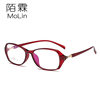 New personalized TR90 ladies optical frame can be equipped with short-range glasses fashion Anti-blue light flat mirror wholesale 8378