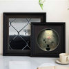 French Retro Black Photo Frame Display Frame Cardboard A3A4 Solid Wood Picture Frame Mounted Wall High-Level Sense