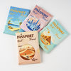 Cross-border Travel Scenery UV Color Printing Novel Passport Protective Cover Multi-functional Document Ticket Holder Factory in stock