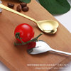 Stainless Steel Cherry Blossom Spoon Long Handle Coffee Stirring Spoon Creative Heart-Shaped Spoon Dessert Spoon Honey Spoon Bird's Nest Gift Spoon