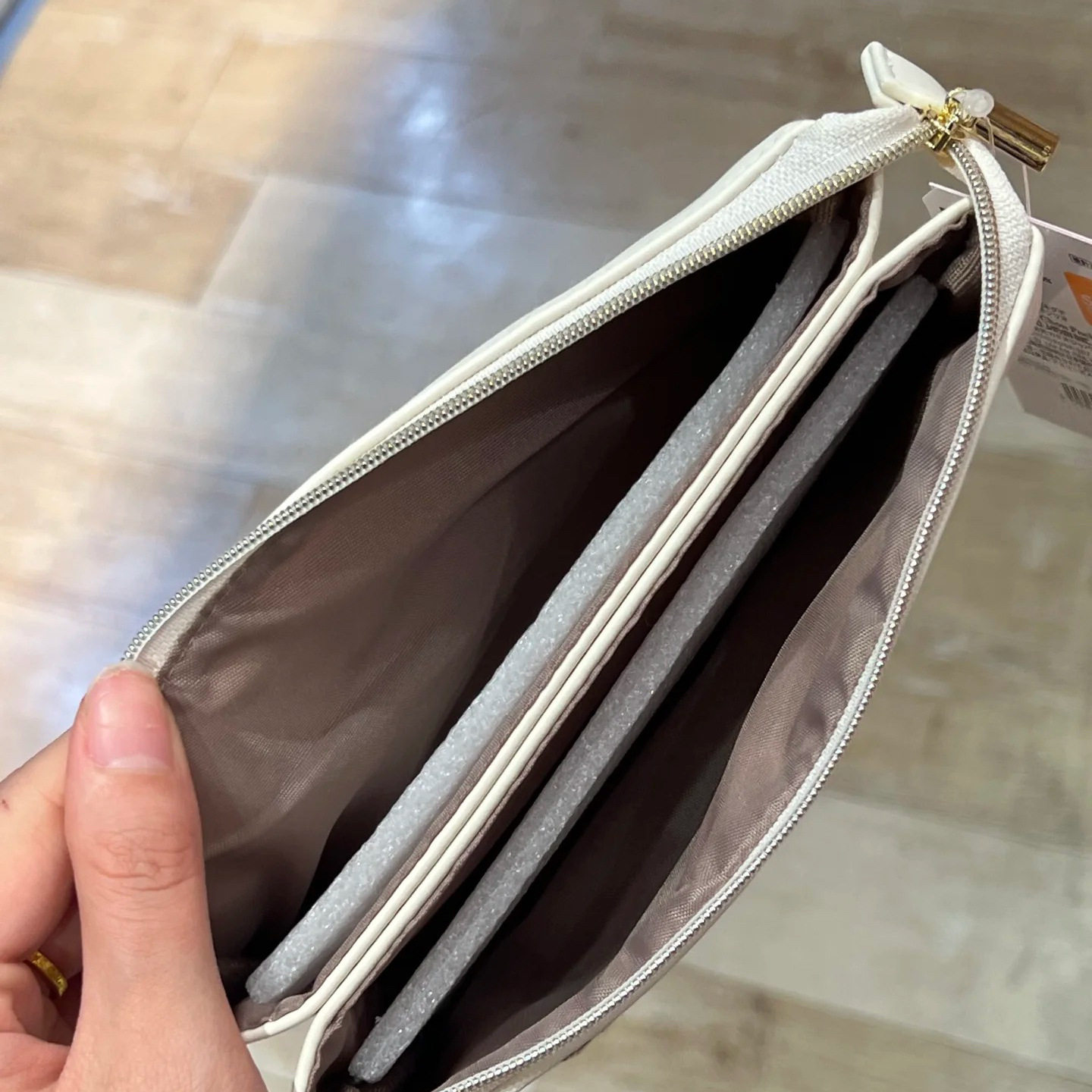 Japanese-Style Monchhichi Kitty Cute Cartoon Embroidery Makeup Bag Cute Plush Zipper Bag Lipstick Storage Bag for Women