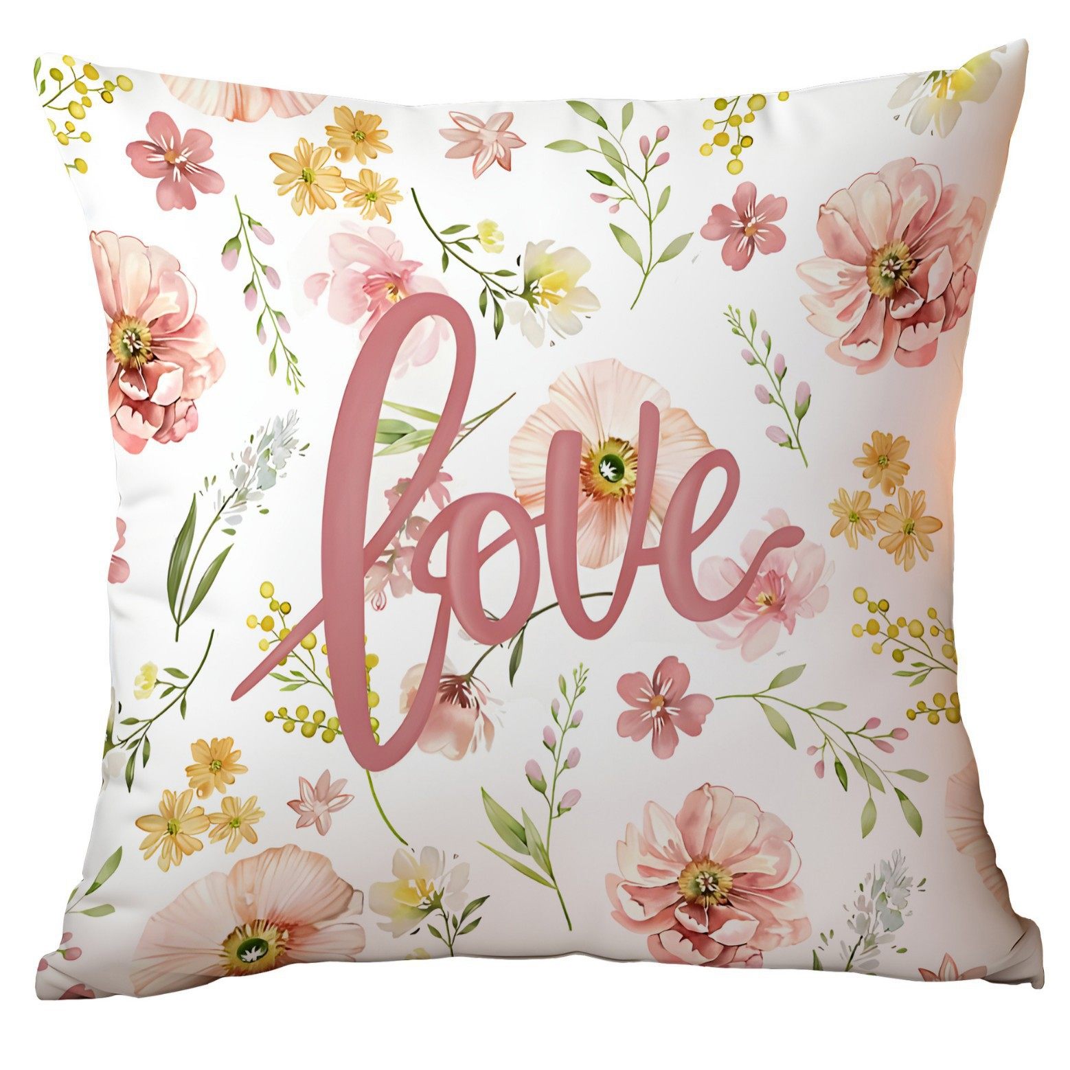 Cross-Border Easter Pillowcase Cartoon Pink Custom Rabbit Cushion Cover Living Room Decoration Sofa Pillow Cushion Cover