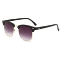 C26-sand black gold frame-double gray film