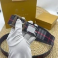 Black horse + silver buckle q
