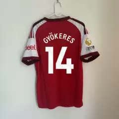 2627 Season Arsenal Home Jersey Number 14 Zhe Kai Lai Shi, Number 8 Odegaard, Number 29 Havertz Rice Football Shirt