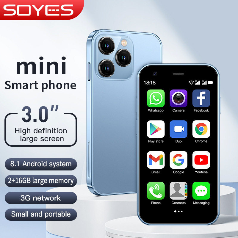 Популярный за границей ультрамаленький Android-смартфон Soyes XS15 Mini с четырехъядерным процессором резервного копирования в Google Store Изображение 1