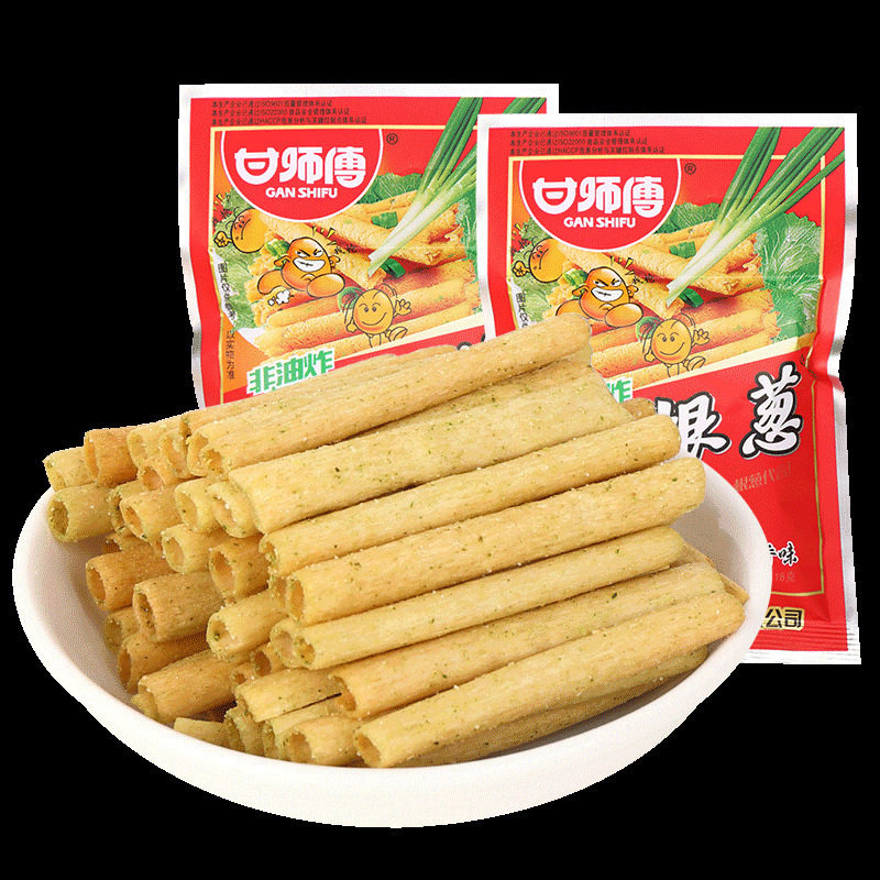 Master Gan's One Scallion 30 Packs 8090 Nostalgic Snack Internet Celebrity Popular Craving Relief Gift Pack Snack Leisure Food
