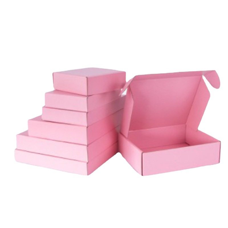 Spot pink aircraft box carton packaging jewelry box jewelry box color aircraft box products packaging box wholesale