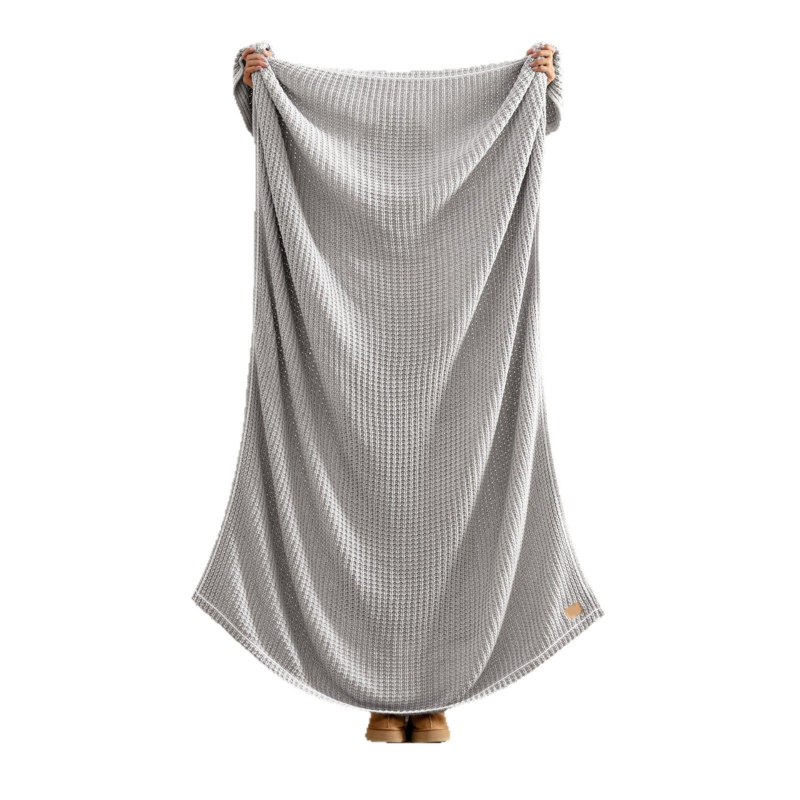 Wholesale Gift Blankets, Company Year-End Bonus Knitted Thread Blankets, Amazon Tv Blankets, Custom Blankets with Logo and Gift Box