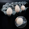 Disposable egg tray plastic packaging box 4/6/8/9/10/12/15/20/30 padded PET shockproof