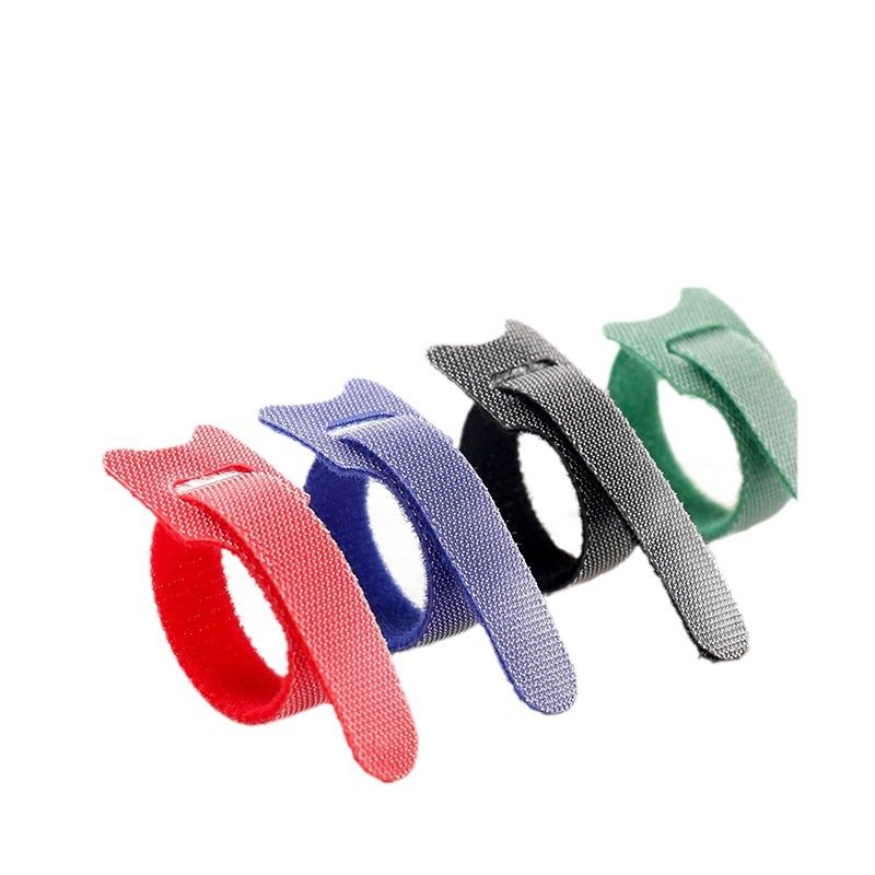 In-Stock Instant Back-To-Back Cat Head Magic Tape Straps Self-Adhesive Buckle Straps Cable Management Straps Data Cable Ties Nylon Cable Ties
