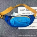 Blue and yellow zipper