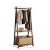 Vertical Clothes Hanger Floor-Standing Simple Coat Rack Household Room Clothes Rack Foldableable Durable Clothes Drying Rack