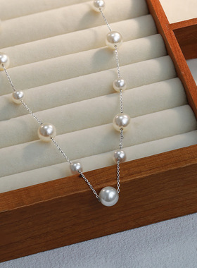 满天星流苏项链女ins轻奢