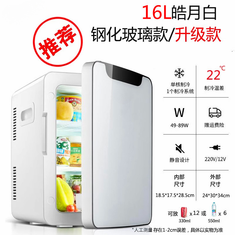 先科车载冰箱家用小型冷暖箱车家两用学生宿舍迷你小冰箱冷藏箱