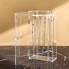 Acrylic Necklace Storage Box Household Jewelry Bracelet Pendant Display Stand Pearl Necklace Bracelet Dust-proof Finishing Box