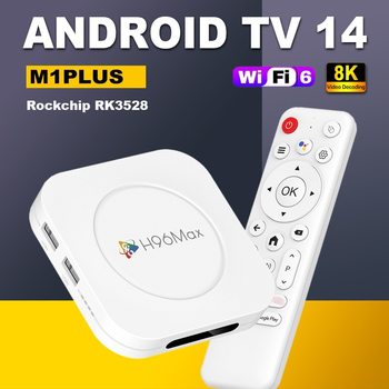Cross-border H96MAX M1 plus set-top box RK3528 Android 14 TV box HD 8K Bluetooth TV box