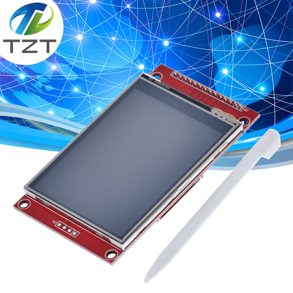 2,8-дюймовый модуль ЖК-экрана SPI 240*320 TFT-модуль ILI9341 с драйвером ILI9341 поддерживает не менее 9 операций ввода-вывода