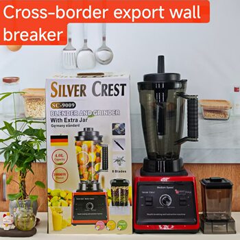 4L Double Cup Blender Multifunctional Food Processor Ice Blender Juice Maker Grinding Cup Mixer Juicer