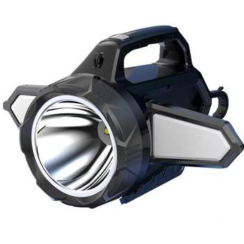 Cross-Border Outdoor Led Camping Light Emergency Searchlight Multi-Functional Solar Light Rechargeable Bright Light Portable Light Wholesale