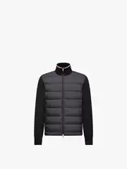 Premium Quality NFC-Enabled New Style Knitted Down Jacket for M Casual Lightweight Puffer Coat Patchwork Bomber