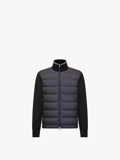 Premium Quality NFC-Enabled New Style Knitted Down Jacket for M Casual Lightweight Puffer Coat Patchwork Bomber