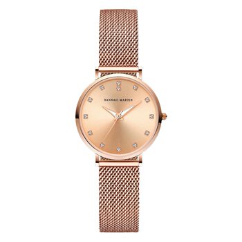 Cross-Border Brand Women's Watch with Japanese Movement, 32mm Small Dial, Fashionable and Versatile Design, Direct Sales from the Manufacturer