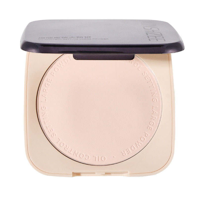Mingxizhi Setting Powder Compact for Touch-Up, Setting, Concealing, Dual-Use for Dry and Wet, Oil Control, Long-Lasting, Non-Cakey, Large Powder Compact for Cross-Border Sales