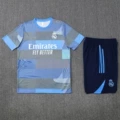 2526 short-sleeved real madrid light blue [camouflage style]