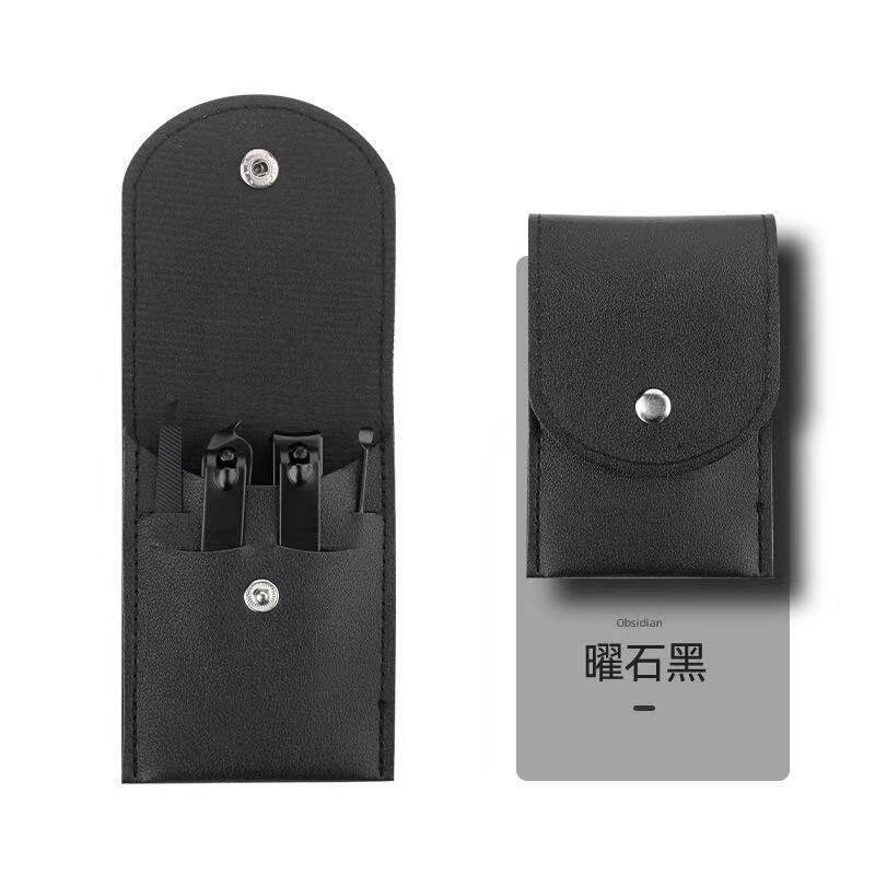 Nail Scissors Set 4-Piece Foldableing Manicure Beauty Manicure Tool Set Nail Clippers Nail Clippers Can Be Printed with Logo