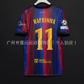 2627 barcelona home number 11 + champions league armband