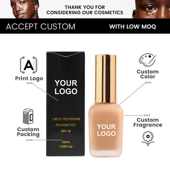 Cross-border foreign trade liquid foundation without logo matte liquid foundation custom logo lasting Liquid Foundation
