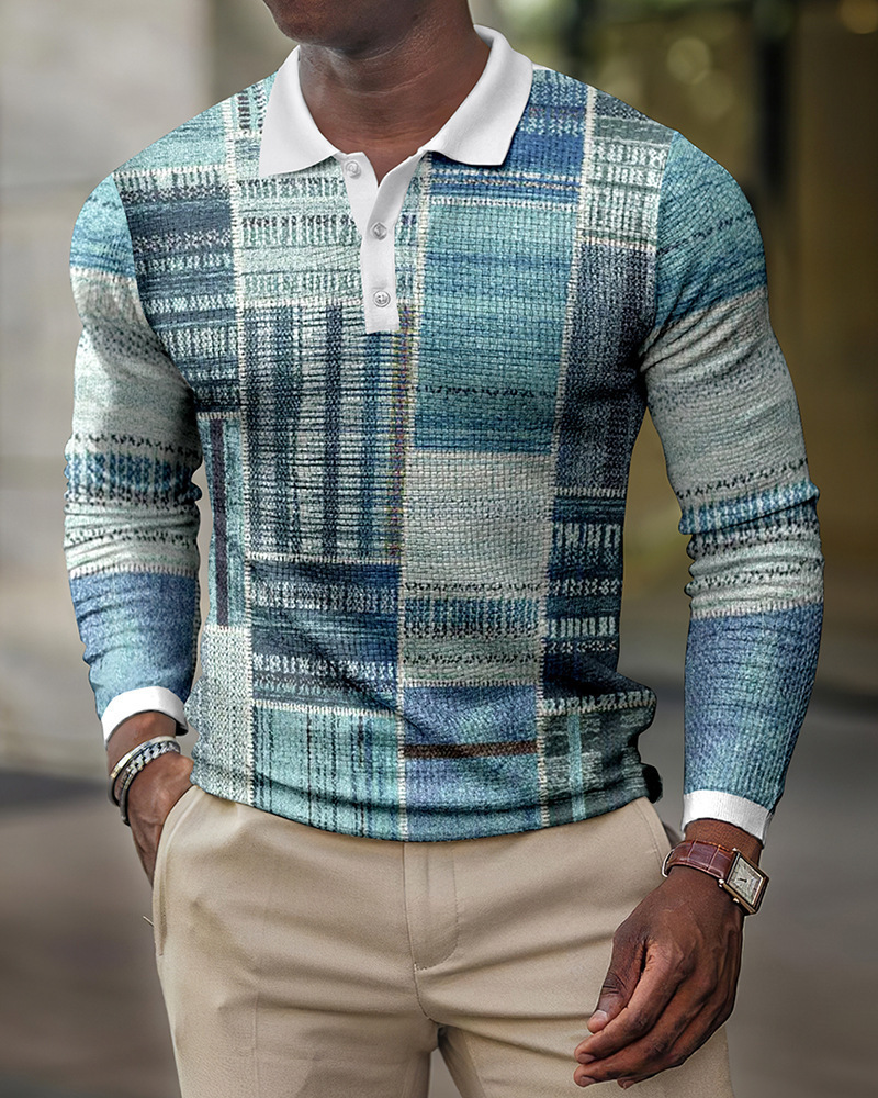 2022男式3DPolo来图个性logo衣服 工厂直发 亚马逊跨境男女POLO衫