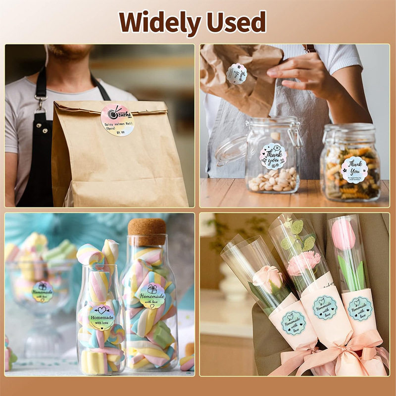 Cross-Border Self-Adhesive Thermal Paper Phomemo M110/Marklife Creative Gradient Colorful Thermal Label Paper