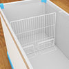 Freezer Partition Internal Storage Rack Freezer Storage Encryption Partition Partition Refrigeration Compartment Single-Sided Refrigerator Isolation Net