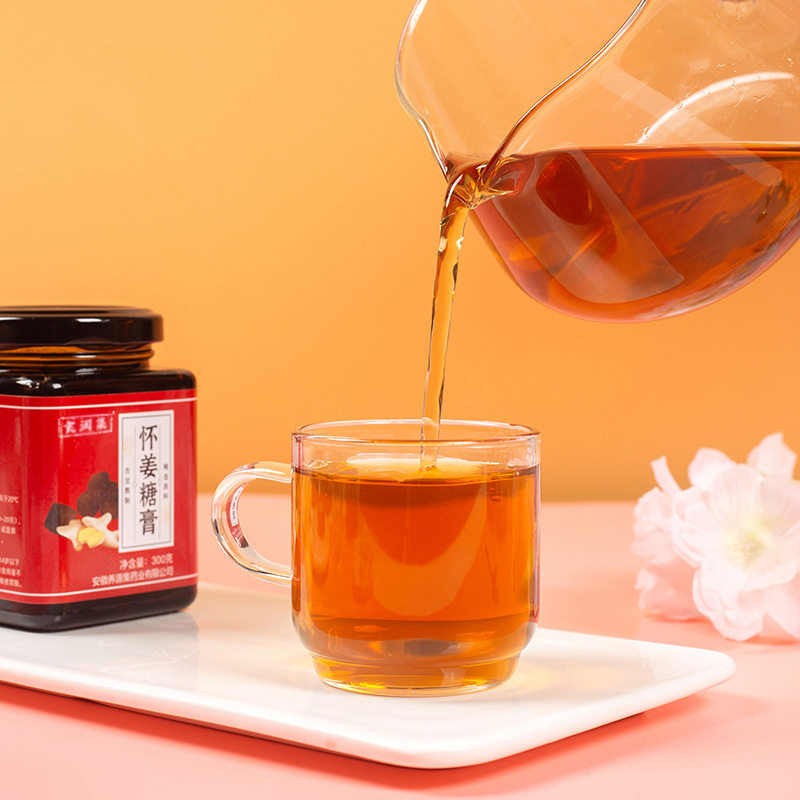 Huaizhi Ginger Syrup 300g Brown Sugar Ginger Tea Wholesale Huaizhi Brown Sugar Syrup Nourishing Women's Formula Wholesale Factory Wholesale Dropshipping