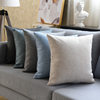 Linen Pillow Cushion Sofa Pillow Living Room Office Modern Simple Large Backrest Bedhead Waist Pillowcase Without Core