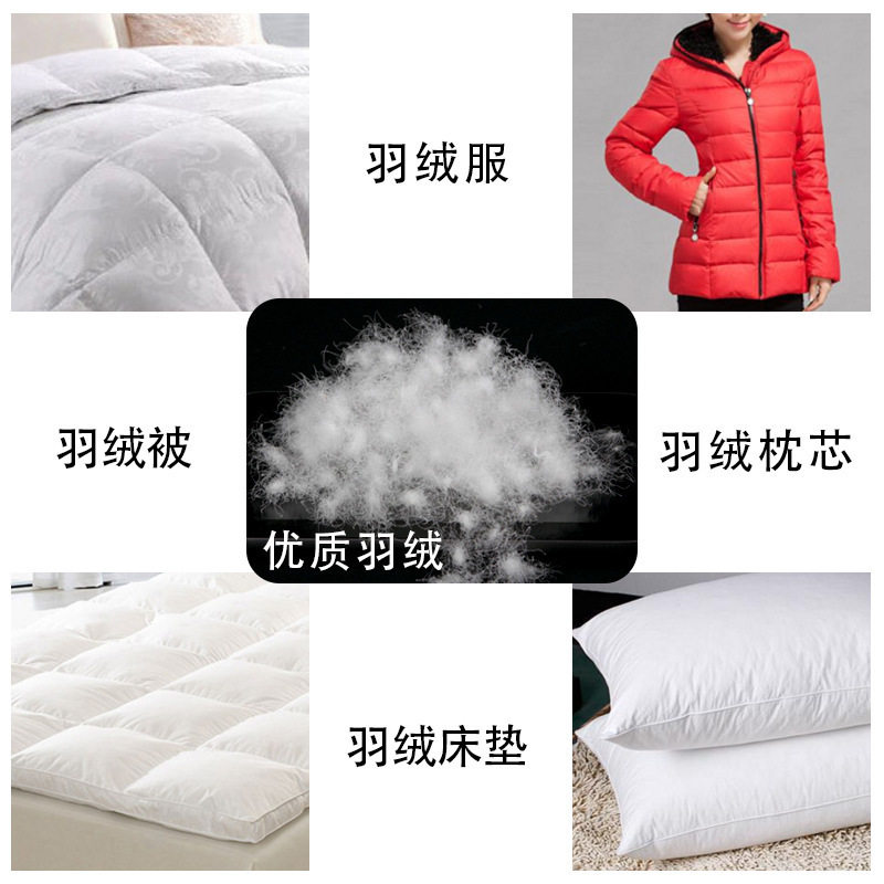 Bulk down National Standard Large White Duck down Jacket White Goose down Quilt Raw Material Filling High Quality Small and Medium Flowers