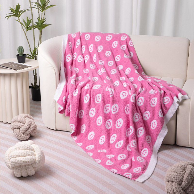 New Accessible Luxury High-End Half-Fluff Blanket Summer Blanket Aviation Blanket Class a Nap Office Air-Conditioning Blanket