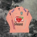 [pink] brazilian half-zip training uniform