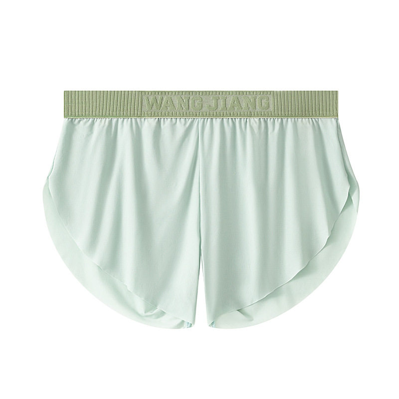 网将冰丝阿罗裤夏季宽松居家裤透气平角内裤式无痕运动短裤,淘宝优惠券,粉丝福利购,淘宝优惠卷