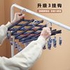 Folding Sock Rack, Underwear Clip Roller, Instant Retractable Clothes Drying Rack, Multi-Head Sock Rack, Retractable Multi-Functional Storage