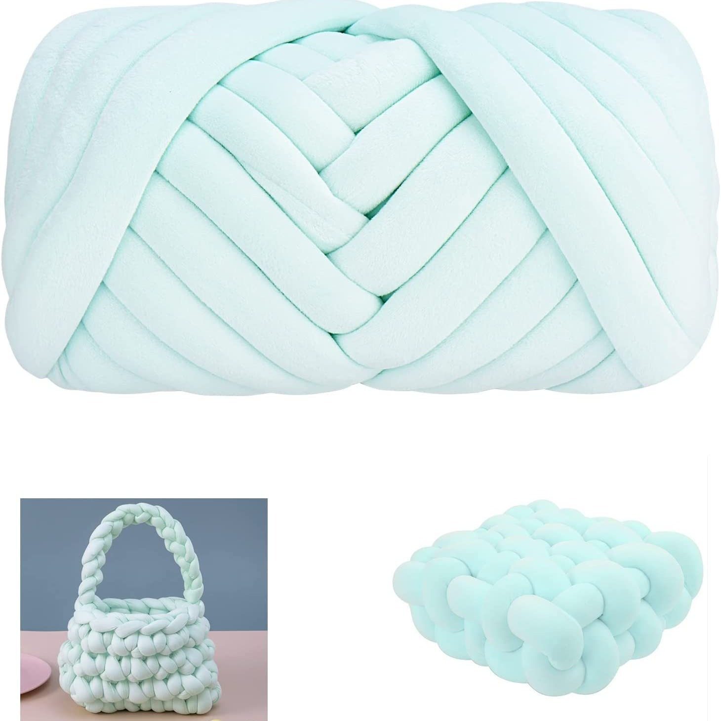 Cross-border new DIY core yarn 3cm thick velvet Crystal flannel line pillow cat Nest line in stock