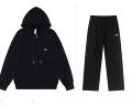N21 black full zip suit