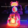 New Children's Square Bumper Car Luminous Timed Fixed Speed Night Market Shopping Mall Stall Battery Electric Vehicle Amusement Equipment