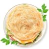 Taiwanese Hand-Grilled Pancake Crust Free Shipping Family Pack 50 Pieces Breakfast Instant Commercial Raw Noodle Pancake Sauce Stall Large Size